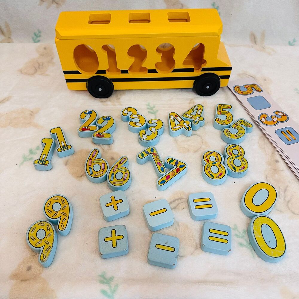 Melissa and Doug Number Matching Bus Educational/classroom toys